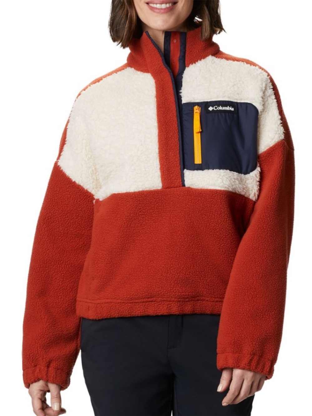 Columbia Fleece Lodge Sherpa Pullover